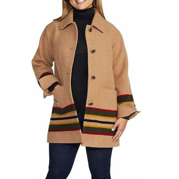 Pendleton Jackets & Blazers - Pendleton Ladies' Wool Blend Walker Coat